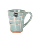 Tazza Mug La Mediterránea Cuadric 320 ml Ceramica (18 Unità)