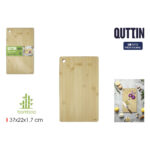 Tagliere Quttin Marrone 37 x 22 x 1,7 cm (18 Unità)