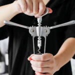 Apriscatole con Cavatappi Quttin 18 x 7 x 4 cm Argentato (18 Unità)