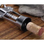 Apriscatole con Cavatappi Quttin 18 x 7 x 4 cm Argentato (18 Unità)