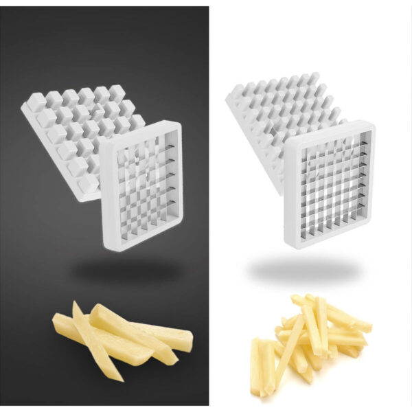 Taglia Patate Quttin Argentato Acciaio 26 x 9 x 12,5 cm (8 Unità)