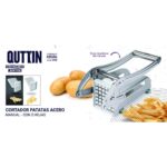 Taglia Patate Quttin Argentato Acciaio 26 x 9 x 12,5 cm (8 Unità)
