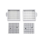 Taglia Patate Quttin Argentato Acciaio 26 x 9 x 12,5 cm (8 Unità)