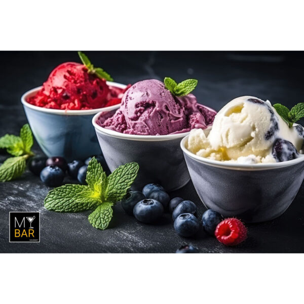 Cucchiaio per Gelato My Bar Argentato Acciaio inossidabile 19 x 5,7 cm (24 Unità)