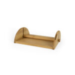 Portatovagliolo Quttin Marrone Bambù 22,5 x 17,5 x 7 cm (12 Unità)