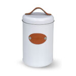 Barattolo Quttin Bianco Marrone Metallo (18 Unità)