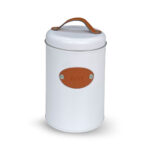 Barattolo Quttin Bianco Marrone Metallo (18 Unità)