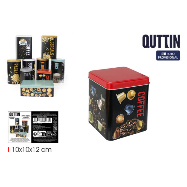 Barattolo Quttin Coffee Metallo (24 Unità)