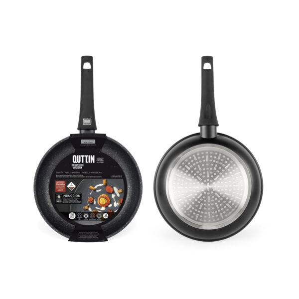 Padella Quttin UNIVERSE Nero Alluminio Ø 24 cm (6 Unità)