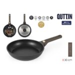 Padella Quttin LEATHER Marrone Nero Alluminio Ø 30 cm (6 Unità)