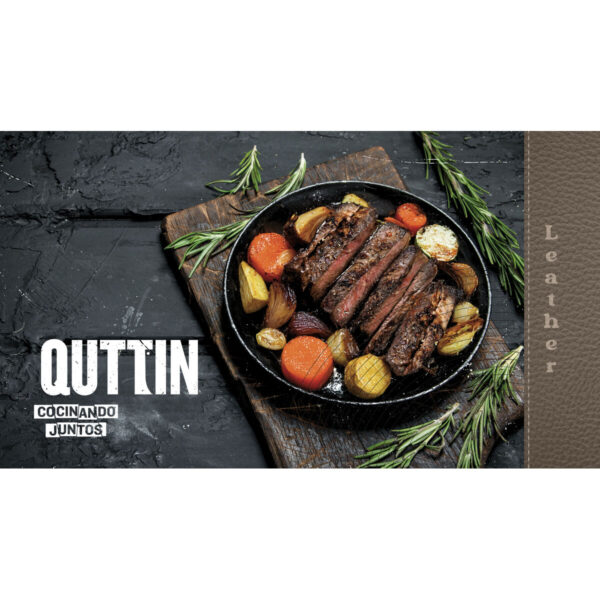 Paiolo Quttin LEATHER Marrone Nero Alluminio Ø 16 cm (6 Unità)