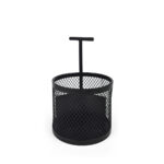 Secchio organizzatore My Bar Nero Metallo 14 x 22,5 cm (8 Unità)