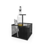 Secchio organizzatore My Bar Nero Metallo 16 x 16 x 21,5 cm (8 Unità)