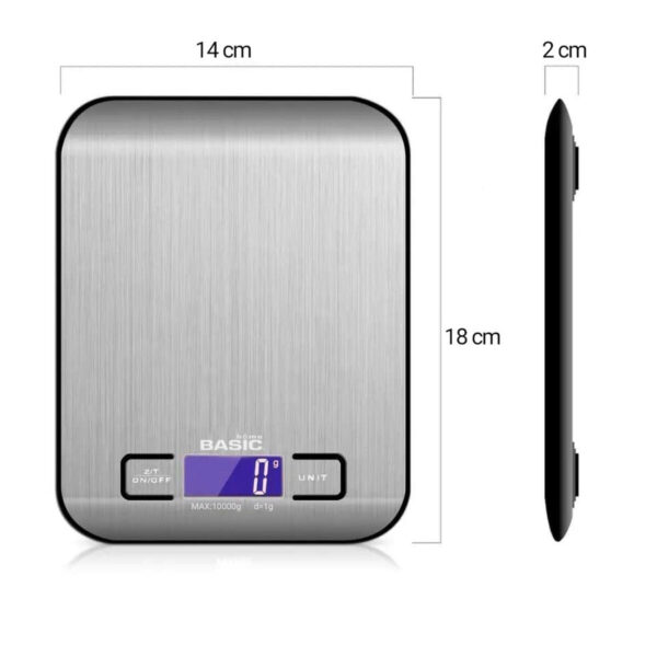 Acquistare Bilancia da Cucina Basic Home Argentato 10 kg (12 Unità)