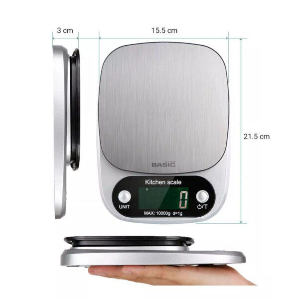 Acquistare Bilancia da Cucina Basic Home 10 kg (12 Unità)