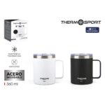 Tazza Thermos con Coperchio ThermoSport 360 ml (12 Unità)