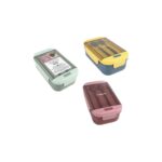 Porta pranzo ThermoSport Rettangolare 1,1 L (12 Unità)