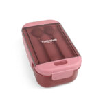 Porta pranzo ThermoSport Rettangolare 1,1 L (12 Unità)