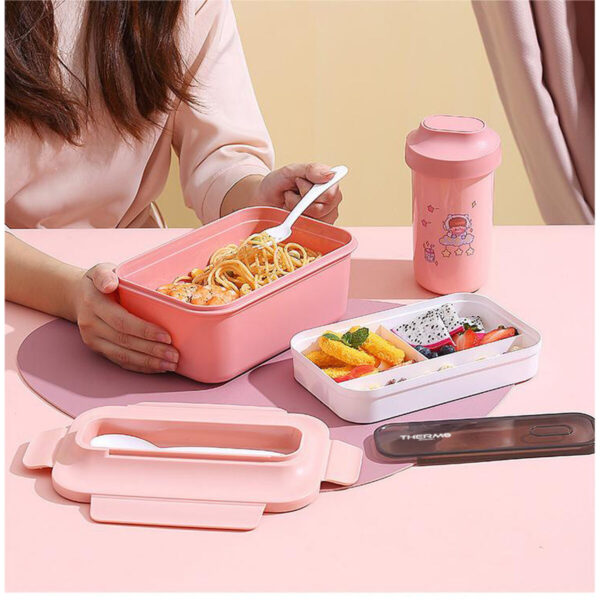 Porta pranzo ThermoSport Rettangolare 1,5 L (12 Unità)