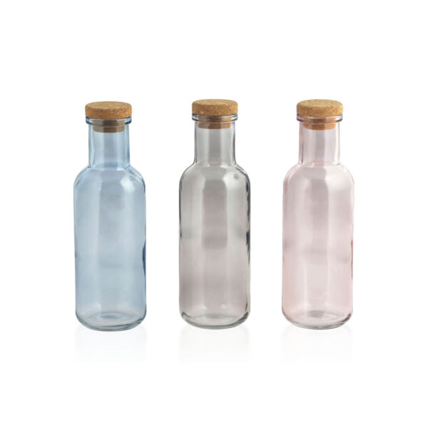 Bottiglia di Vetro La Mediterránea Vetro 1 L (24 Unità)