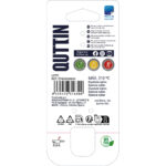 Spatola Quttin   Nero Nylon 32 x 9,6 x 8,4 cm (18 Unità)