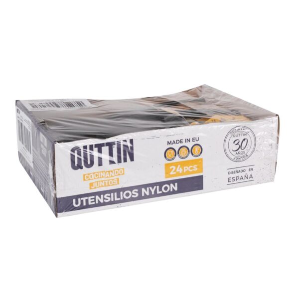 Schiumarola Quttin Nero Nylon 33 x 10 x 2 cm (24 Unità)