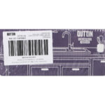 Schiumarola Quttin Nero Nylon 33 x 10 x 2 cm (24 Unità)