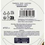 Porta pranzo Quttin AMBARE 650 ml (6 Unità)