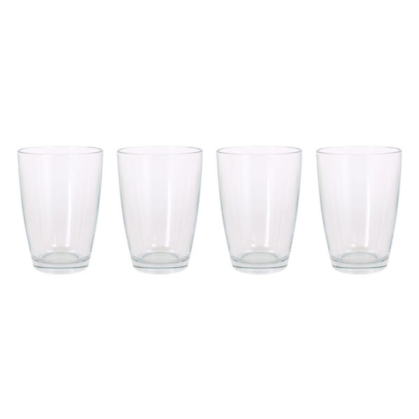 Set di Bicchieri LAV VEGA Trasparente Vetro 415 ml 4 Pezzi (12 Unità)