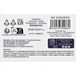 Porta pranzo Quttin Azzurro Trasparente Rettangolare 1L (6 Unità)