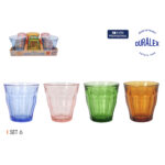 Set di Bicchieri Duralex Picardie Multicolore Vetro 250 ml 6 Pezzi (8 Unità)