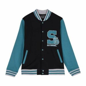 Felpa senza Cappuccio Unisex Harry Potter Slytherin Verde XL