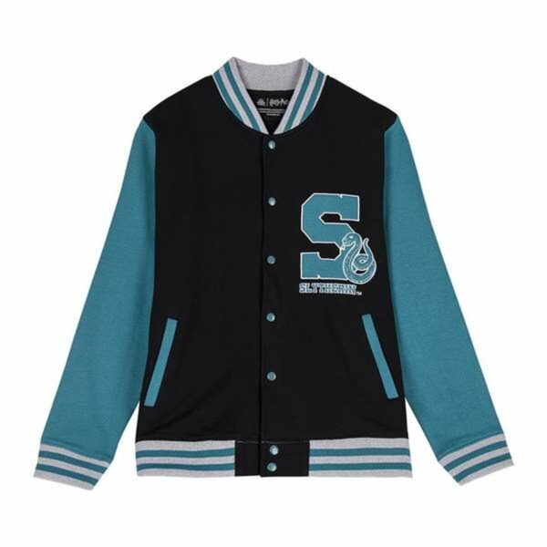 Felpa senza Cappuccio Unisex Harry Potter Slytherin Verde XL