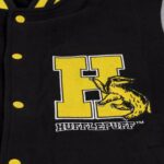 Felpa senza Cappuccio Unisex Harry Potter Hufflepuff  Nero