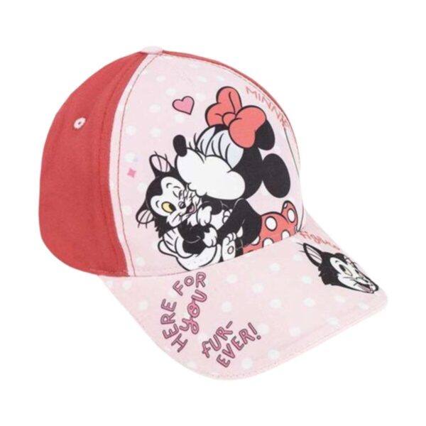 Cappellino per Bambini Minnie Mouse Rosso