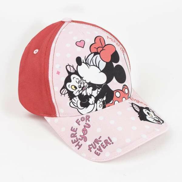Cappellino per Bambini Minnie Mouse Rosso