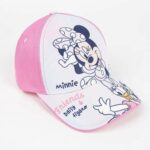 Cappellino per Bambini Minnie Mouse Rosa