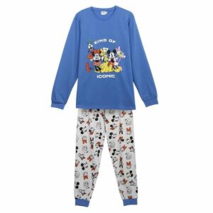Pigiama Mickey Mouse Azzurro