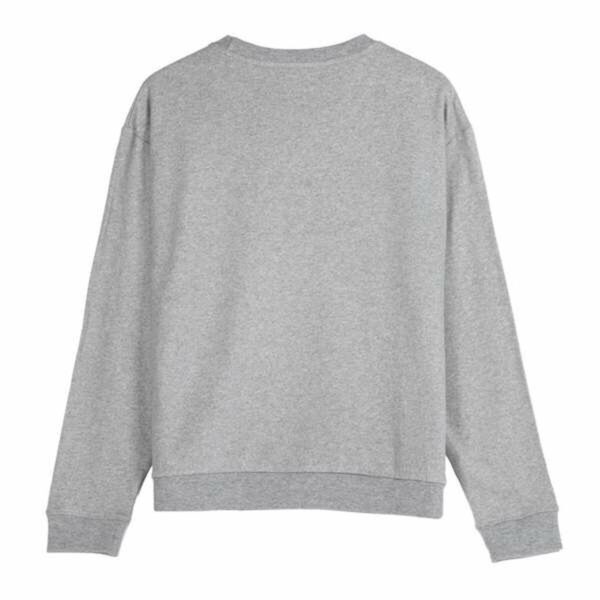 Felpa senza Cappuccio Donna Stitch Grigio