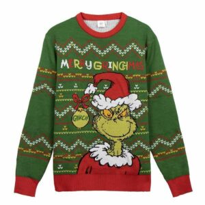 Maglia Uomo The Grinch Verde S