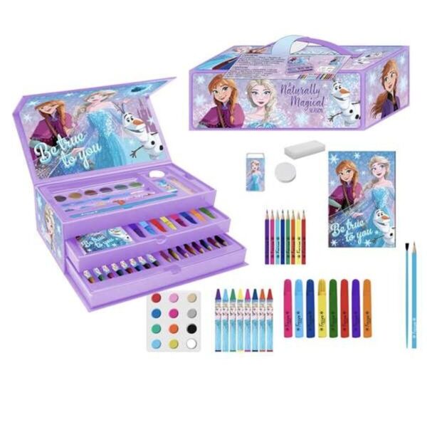 Scatola Multiattività per Colorare Frozen Lilla