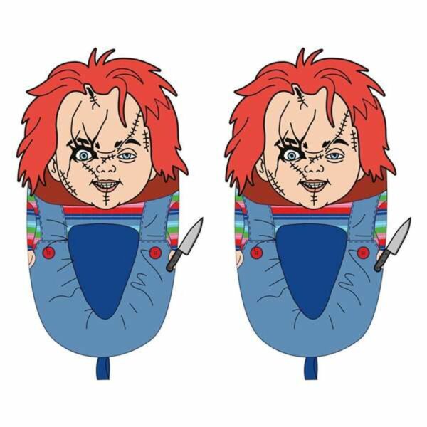 Ciabatte da casa Chucky Azzurro