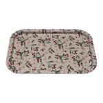 Vassoio Versa Metallo 23 X 1,5 X 34 CM Bacche