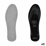 Modelli Extra Fresh Nero Grigio Cotone Plastica Lattice 9,5 x 30 cm 11,5 x 0,5 x 36 cm (12 Unità)