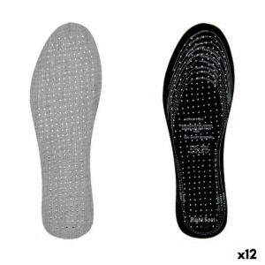 Modelli Extra Fresh Nero Grigio Cotone Plastica Lattice 9,5 x 30 cm 11,5 x 0,5 x 36 cm (12 Unità)