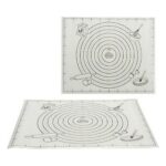 Tappetino da forno Kinvara Plastica Gomma Eva 50 x 40 cm 6 x 45 x 3 cm (12 Unità)