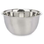 Ciotola per Mescolare Kinvara Argentato Argento Acciaio inossidabile Acciaio 3,6 L 24 x 12,5 x 24 cm (24 Unità)