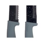 Set di Coltelli Kinvara Nero Acciaio inossidabile polipropilene 6 Pezzi (6 Unità)