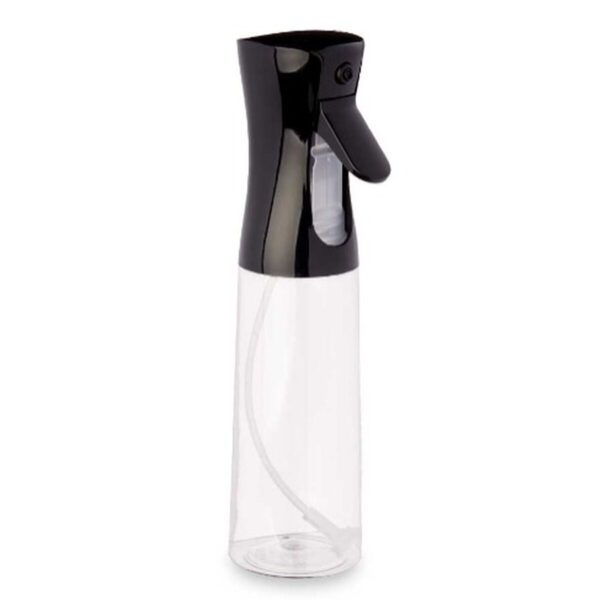 Spray per Olio o Aceto Kinvara Nero Trasparente Polietilene polipropilene polistirene PET 300 ml 8 x 24 x 6 cm (12 Unità)