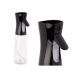 Spray per Olio o Aceto Kinvara Nero Trasparente Polietilene polipropilene polistirene PET 300 ml 8 x 24 x 6 cm (12 Unità)